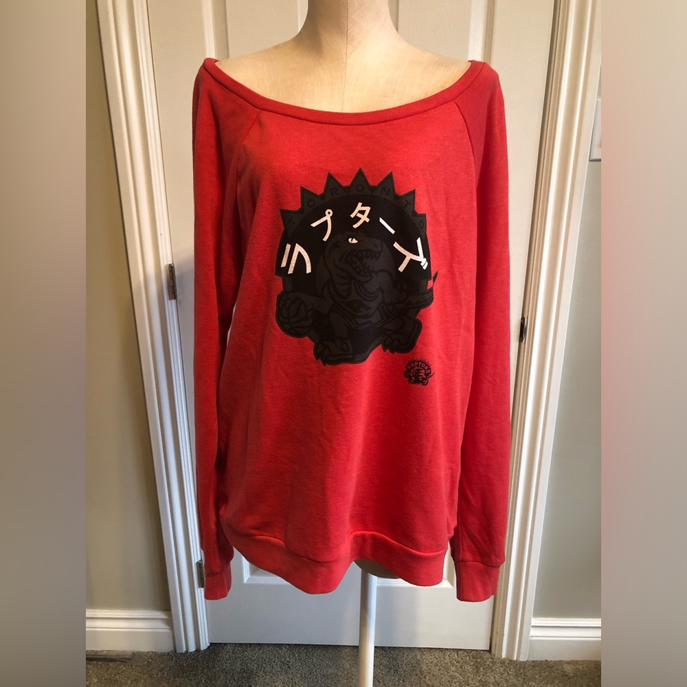 Mitchell & Ness Toronto Raptors Red Ninja Sweater